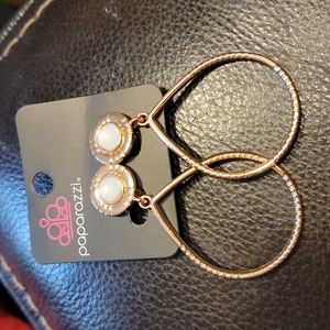 New! Rosegold Clip On Earrings